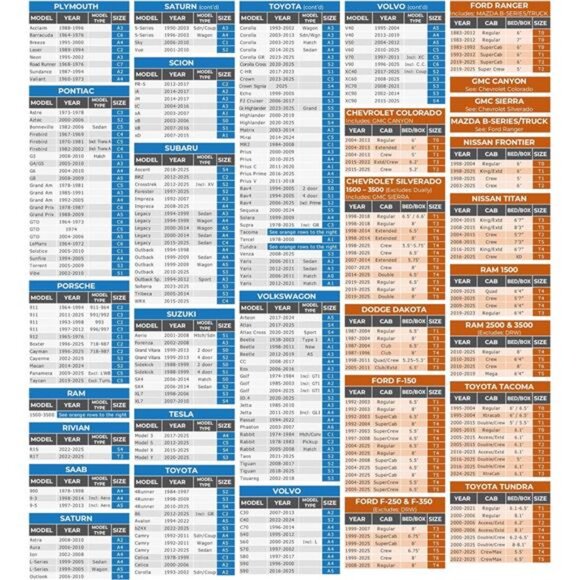 10-Layer Car Cover Waterproof All Weather. See Vehicle Size-Chart - Picture 6 of 7
